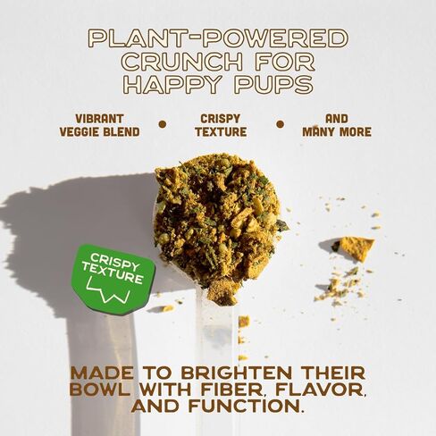 Smart Cookie Natural Dog Food Topper - Superfood - Salmon Dog Meal Mixer for All Ages - Food Topper for Picky Eaters and Boosting Nutrition - Non GMO, Made in The USA - 15 oz Bag (30 Day Supply) in Kuwait