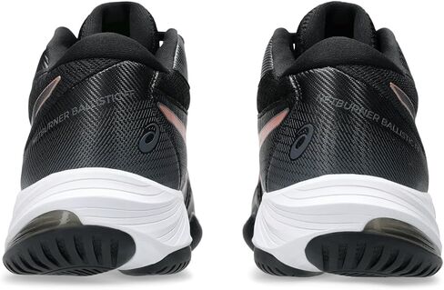 ASICS Netburner Ballistic Flytefoam Mid Top 3 Ballball Shoes ، 6 ، White/Blue Coast in Kuwait