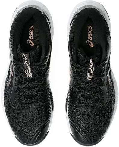 ASICS Netburner Ballistic Flytefoam Mid Top 3 Ballball Shoes ، 6 ، White/Blue Coast in Kuwait