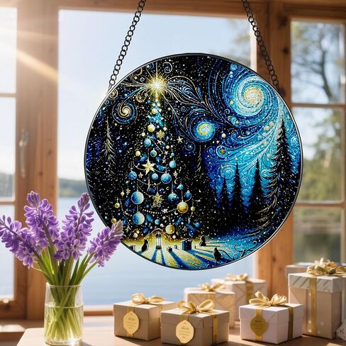 8 بوصة الزجاج المصنوع من الزجاج Suncatcher زخرفة ، Douhasu Dragon Sun Counters نافذة داخلية ، نافذة زجاجية ملون معلقة ، ديكور المنزل ، هدايا عشاق التنين للرجال ، الأب ، الزوج ، صديقها in Saudi Arabia