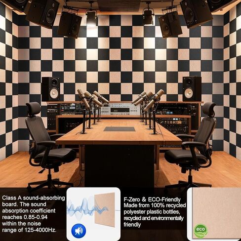 Tsjoffice Barge Cork Board لجدار - 48 "× 36" لوحة نشرة مع 50 بواسين لديكور المكتب ، لوحة دبوس 12 حزمة بلاط الجدران مع علامات تبويب آمنة قابلة للإزالة ، Corkboard للمكتب المنزلي - أسود - أسود in Kuwait