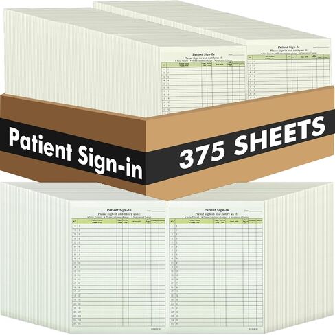 250 Pack Patient Sign in Sheets Hipaa Compliant Patient Sign in Label Forms Peel Off Adhesive Labels Carbonless 3 Part Forms for Privacy in Doctor Medical Clinic Dental Office (Blue) in Saudi Arabia