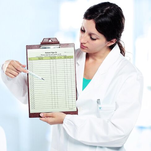 250 Pack Patient Sign in Sheets Hipaa Compliant Patient Sign in Label Forms Peel Off Adhesive Labels Carbonless 3 Part Forms for Privacy in Doctor Medical Clinic Dental Office (Blue) in Saudi Arabia