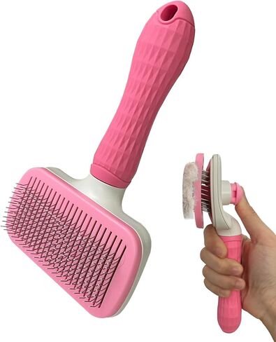 Pet Cleaning Deshedding Brush,Pet Hair Removal Brush for Shedding Massaging Grooming for Small Dogs,Cats,Rabbits(blue) in Kuwait
