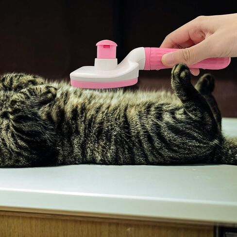 Pet Cleaning Deshedding Brush,Pet Hair Removal Brush for Shedding Massaging Grooming for Small Dogs,Cats,Rabbits(blue) in Kuwait