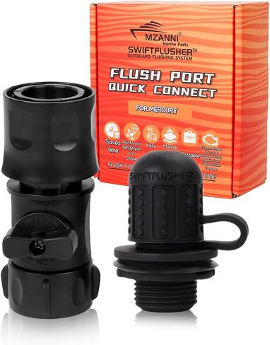 SWIFTFLUSHER Outboard Quick Connect Flush Kit for suzuki outboard engines， Flush Port Quick Connect for suzuki motors，Outboard Flush Kit，Outboard Engine Motor Flushers,Outboard Engine Flush Adapter in Saudi Arabia