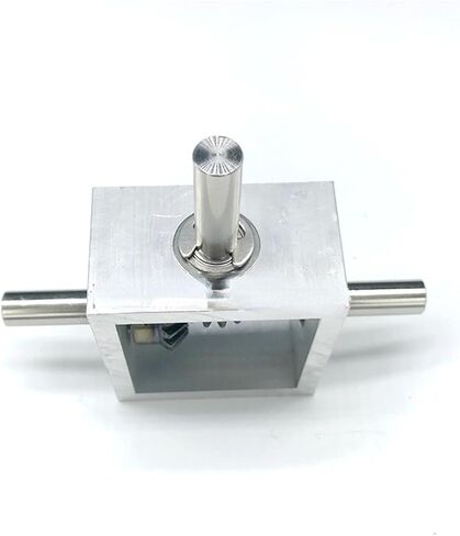 Miter Transmission 1pcs 90 Degree Bevel Gear Reduce Gearbox 1:1 Transmission Angle Device Commutator 10mm Shaft Gearbox 1.25 Module 20 Teeth Pinion Mechanical(Typeb) in Kuwait