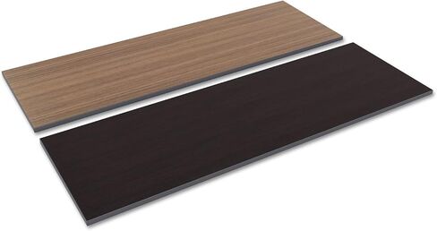 Alera Reversible Laminate Table Top, Rectangular, 71.5w X 23.63d, White/Gray in Saudi Arabia