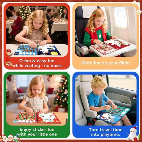 4pcs Paint by Number Sticker Book - Halloween Crafts & Acitivity Books For Kids Vens in Kuwait