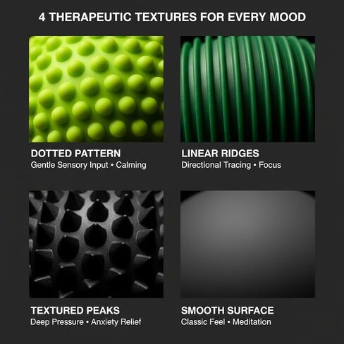 8 عبوة كرات السيليكون المغناطيسي مع الحمل العلبة (أسود وأخضر)-ألعاب تململ الحسية للإجهاد والقلق واضطراب فرط الحركة ونقص الانتباه والتوحد والتركيز | ألعاب مكتب هادئة للبالغين والأطفال in Kuwait