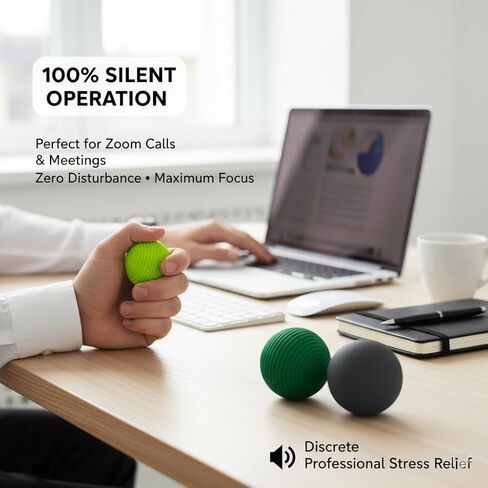 8 عبوة كرات السيليكون المغناطيسي مع الحمل العلبة (أسود وأخضر)-ألعاب تململ الحسية للإجهاد والقلق واضطراب فرط الحركة ونقص الانتباه والتوحد والتركيز | ألعاب مكتب هادئة للبالغين والأطفال in Kuwait