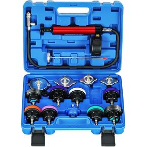 مجموعة اختبار ضغط سائل التبريد WNZ ، مجموعة اختبار ضغط الرادياتير 28pc ، مجموعة اختبار ضغط نظام تبريد الرادياتير مع مضخة الفراغ تطهير وإعادة الملء أداة in Kuwait