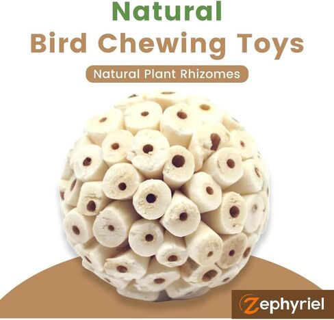 Bird Toys Sola Balls 2.36 '' - 6pcs ، لعبة علف الطيور ، لعبة Sola atta sole ، لعبة Parrot Pherred Toy لشحذ المخالب والمنقرق للكوكاتيل ، الببغاوات ، conure ، الطيور الحب ، الببتوغ والطيور الصغيرة in Kuwait