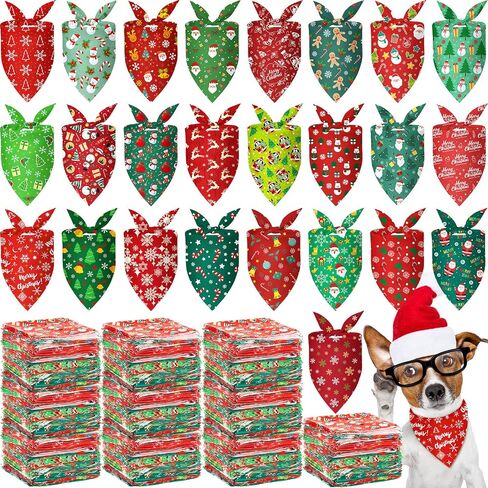 500 PCS Fall Bandanas for Dogs Autumn Dog Bandanas with Maple Leaves Patterns Pumpkin Pips Soft Triangle Doggie Dickf for Medium Mediance كبيرة الأليف 25.6 × 17.7 × 17.7 بوصة in Kuwait