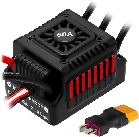 قامت Hobby Fans بترقية 60A بدون فرش ESC 2-3S جهاز التحكم الإلكتروني in Kuwait