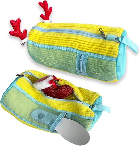 Shoe Washing Machine Bag, Dual-zipper Compartments Washing Bags, 360° Deep Clean Laundry Bag, Reusable Shoe Bag for Washing Machine, Shoe Cleaning Bag for Sneakers Tennis Shoes Sock in Saudi Arabia