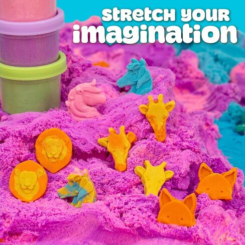 Play-Doh Sand Bucket و Teal و Purple Cotton Candy معطرة ، 1.5 رطل من الرمال في دلو يمكن إعادة بيع in Kuwait