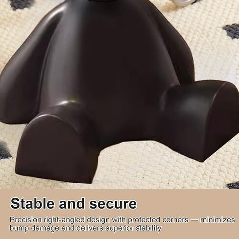 Small Modern Bowl-Shaped Side Table, Sculptural Round Storage Table with Display Top, Black (Grey M) in Saudi Arabia