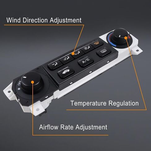 79600-S84-A01ZA Heater AC لوحة مفتاح التحكم في المناخ متوافقة مع Honda Accord 1998-2000 مع Honda Odyssey 1998-2004 استبدال 599-268 ، 79600-S84-A01ZA in Saudi Arabia
