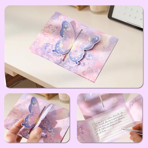 Birthday Gifts for Women with Novelty Cat Socks, Funny Mom Birthday Gifts with Pop Up Greeting Card, Cat Lover Gifts for Women in Saudi Arabia
