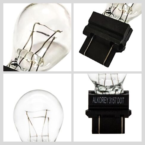 7443 T20 W21/5W 12V 21/5W مصابيح إضاءة عكسية ، 2700K أضواء بيضاء دافئة ، أضواء فرامل التيل أضواء احتياطية أضواء الإشارة ، 2 عبوة in Kuwait