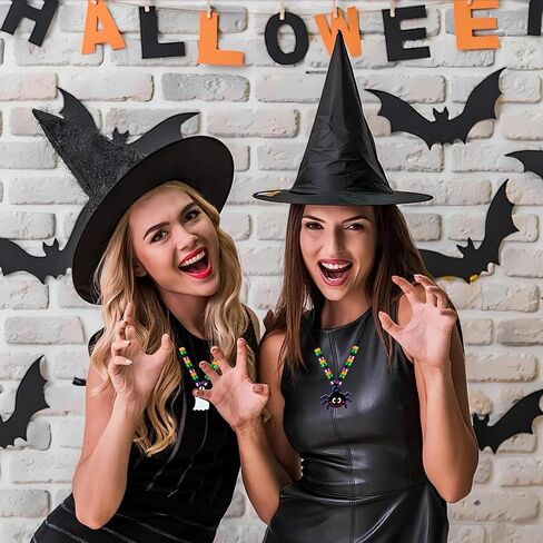 36 مجموعة من الخرز هالوين لمجموعة Make -Stchain Making ، Halloween Halloween Beaded Chain Craft Kit ، Glow in the Dark Pony Beads ، Diy Keychain Making Supplies Bead Craft Kit for Active Party Gifts Gifts in Kuwait