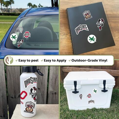 Desert Cactus The University University University Sticker Osu Buckeyes Vinyl Scals Laptop Water Bottle Scrapbook T2 (2024 Championship) in Kuwait