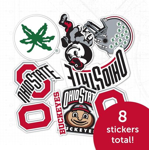 Desert Cactus The University University University Sticker Osu Buckeyes Vinyl Scals Laptop Water Bottle Scrapbook T2 (2024 Championship) in Kuwait