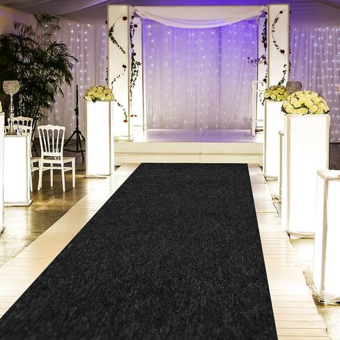 Red Carpet Runner for Partys, 3x10 Feet 450 GSM Extra Thick Non-Slip Waterproof Aisle Rug for Weddings, Events, Banquets, Hollywood Runway & Proposal in Saudi Arabia