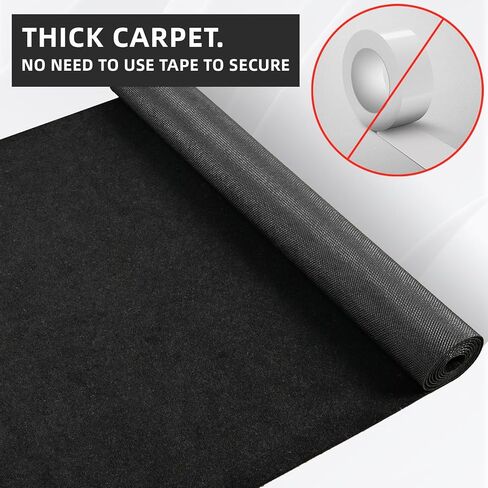 Red Carpet Runner for Partys, 3x10 Feet 450 GSM Extra Thick Non-Slip Waterproof Aisle Rug for Weddings, Events, Banquets, Hollywood Runway & Proposal in Saudi Arabia
