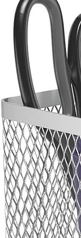 TRU RED Staples Wire Mesh File Folder Organizer, Large Single Compartment, Black (TR57550-CC) in Saudi Arabia