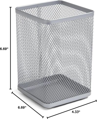 TRU RED Staples Wire Mesh File Folder Organizer, Large Single Compartment, Black (TR57550-CC) in Saudi Arabia