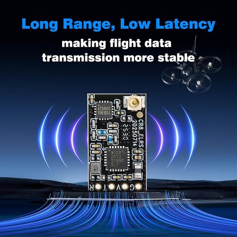 C8 ELRS Transmitter,FPV Controller with ELRS 2.4G Firmware Version 3.0, Support Real Flight RC Flight Simulator,Suitable for FPV Beginners and Veterans, USB-C Charging, Joystick Calibrate in Kuwait