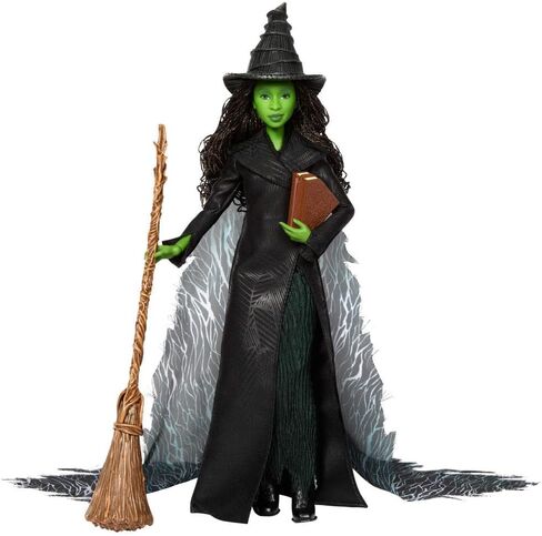 Mattel Universal Pictures 'Wicked: for Good Deluxe Elphaba Fashion Doll مع ملابس قابلة للإزالة و 4 ملحقات ، مستوحاة من الفيلم in Kuwait