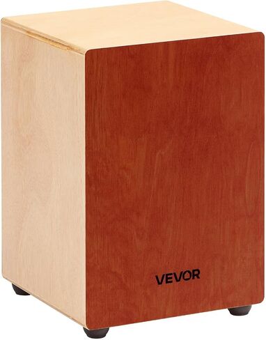 طبل مربع Vevor Cajon ، مع أسلاك كمين داخلية ، صندوق قرع خشبي خفيف الوزن ، آلة موسيقية طبل خشب البتولا المحمولة مع أقدام السيليكون ، للمبتدئين والمهنيين ، 12 × 12 × 17 في in Saudi Arabia
