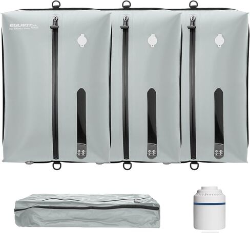 Reusable Vacuum Bags for Travel With Pump,Professional Waterproof IPX8 Vacuum Compression Bag for Suitcases Backpack,Space Saver Bags Packing Organizers for Clothing Packing(2PACK+PUMP) in Saudi Arabia