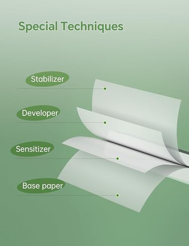 PRT Thermal Paper 8.5 X 11 Letter Thermal Printer Paper 100 sheets, Compatible With iDPRT HPRT PRT MT610 and Most Letter Thermal Portable Printer, for M08F-Letter, D810, M832, M834, A285M ... in Kuwait