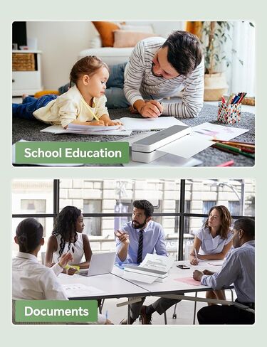 PRT Thermal Paper 8.5 X 11 Letter Thermal Printer Paper 100 sheets, Compatible With iDPRT HPRT PRT MT610 and Most Letter Thermal Portable Printer, for M08F-Letter, D810, M832, M834, A285M ... in Kuwait