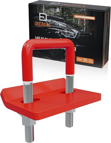 Deeagle Hitch Tidenener مضاد للحشرجة مثبت/وسادة كاتم الصوت من أجل 1.25 "إلى 2" ، ومقاومة المقطورة ، وعقدة ضوضاء مخفضة على عاتق جبل شحن الحاملة القارب رف القارب ، RV مقطورة مقطورة in Saudi Arabia