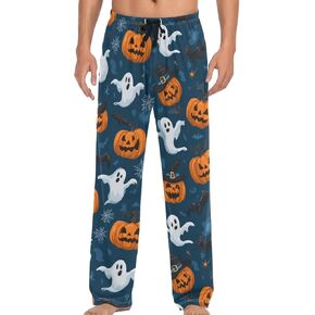 Colorful Dinosaurs Pajama Pants Dog Bone Footprint Lounge Sleepwear PJs Men's Pajama Bottoms Lightweight Sleep Pants M in Saudi Arabia