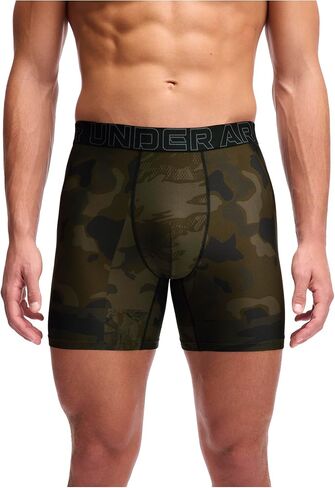 Under Armour Men's Multi-Pack Performance Tech Mesh Boxerjock Brief, 6" Inseam, All-Day Comfort in Saudi Arabia