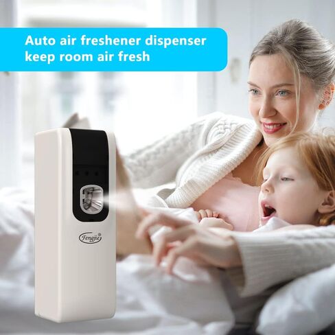 موزع رذاذ الهواء المعطر التلقائي ، Fengjie Auto Air طالب الرش -جدار الجدار/موزع العطور الدائم المجاني لفندق مكتب الغرفة الرئيسية ، إعادة ملء الهواء. in Kuwait
