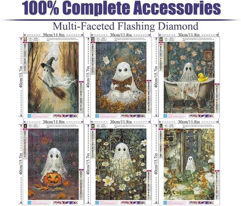 Canrichshop 6 Pack National Park Diamond Painting Kits for Adults,Lanscape Diamond Art Kits Beginner,5D Full Drill Diamond Dot,Gem Art Crafts for Adults Wall Decor 12x16inch in Kuwait