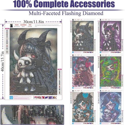 Canrichshop 6 Pack National Park Diamond Painting Kits for Adults,Lanscape Diamond Art Kits Beginner,5D Full Drill Diamond Dot,Gem Art Crafts for Adults Wall Decor 12x16inch in Kuwait