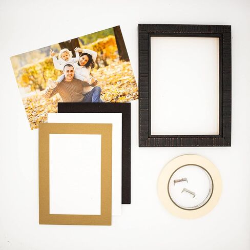 8x12 MAT لـ 11x14 الإطار - مجموعة أدوات عرض خالية من حمض Precut Mat Board مع لوحة احتياط in Kuwait