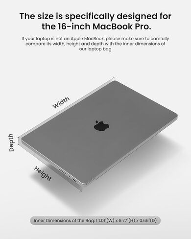 DefenderACE-A04 Laptop Shoulder Bag For 14-inch MacBook Pro M3/M2/M1 in Saudi Arabia