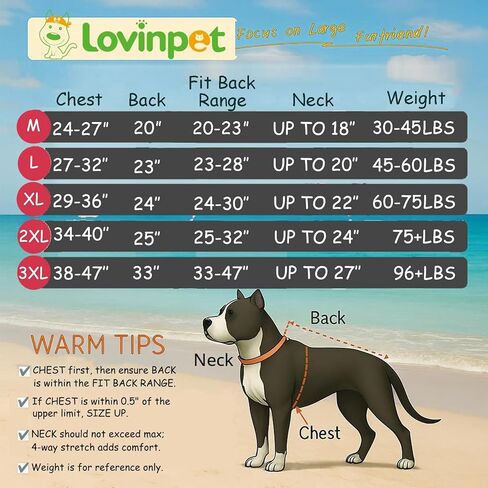 بيجامات Lovinpet للكلاب الكبيرة ، قميصًا مهدئًا للقلق ، ومكافحة الكلب ، وطباعة الجدة الوردية ، وملابس بيتبول ، و 4 Pulover الكلب الكبير PJs للحفلات ، والتخييم ، والسفر ، والمنزل ، XL in Kuwait