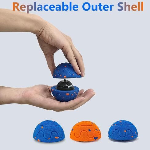 كرات الكلاب ، ألعاب الكلاب التنس E-TPU للمضغات العدوانية ، كرة جلب لعبة ماء للكلاب الكبيرة المتوسطة الصغيرة والجرو (الأصفر) in Kuwait