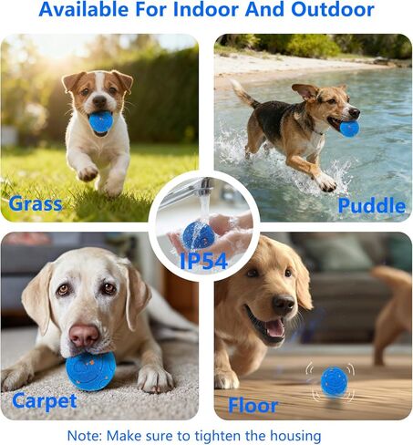 كرات الكلاب ، ألعاب الكلاب التنس E-TPU للمضغات العدوانية ، كرة جلب لعبة ماء للكلاب الكبيرة المتوسطة الصغيرة والجرو (الأصفر) in Kuwait