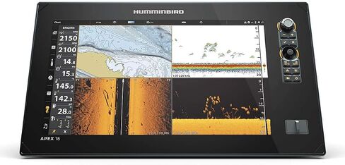 Humminbird 411470-1 APEX 13 MEGA SI+ CHARTPLOTTER مكتشف الأسماك in Kuwait
